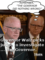 Minnesota Governor Tim Walz announced the creation of a new fraud prevention program and the appointment of an anti-fraud czar to oversee it. The governor says that Tim O'Malley, the Interim Chief Judge of the Minnesota Court of Administrative Hearings and former FBI agent, will serve in that role. This as pressure grows on his administration following a series of fraud schemes targeting public programs in recent years. If you are ever accused of a crime, insist that you can pick the judge.